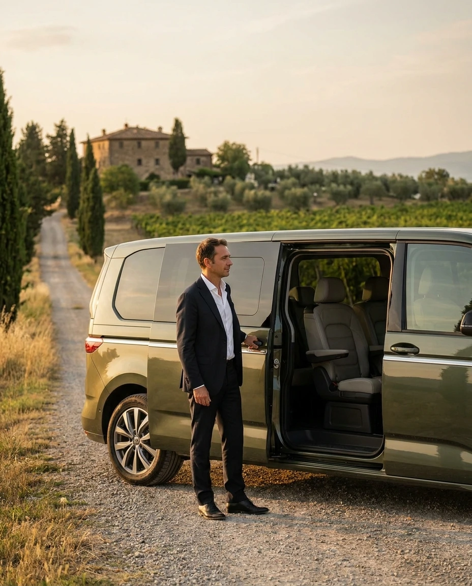 Servizio privato di noleggio con conducente in Toscana